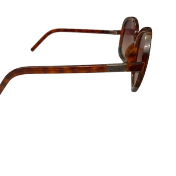 Chloé Oversize Gradient Sunglasses with black case - Picture 2 of 9